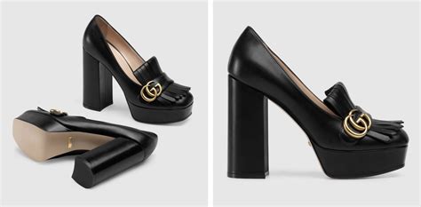 gucci replica heels|how to authenticate gucci shoes.